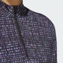 adidas Ultimate365 Printed Quarter Zip Mock