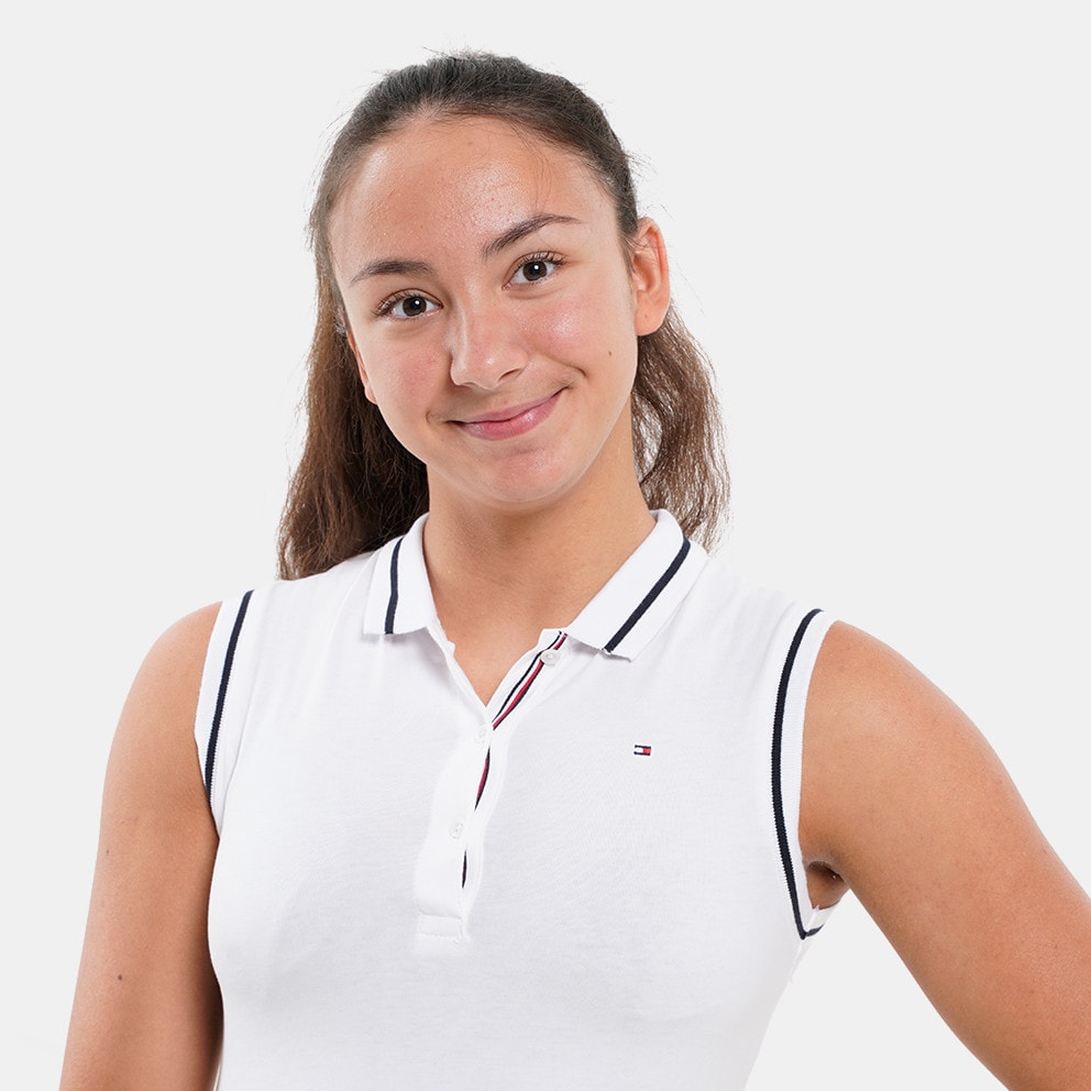 Tommy Jeans Broderie Anglaise Polo Slvls