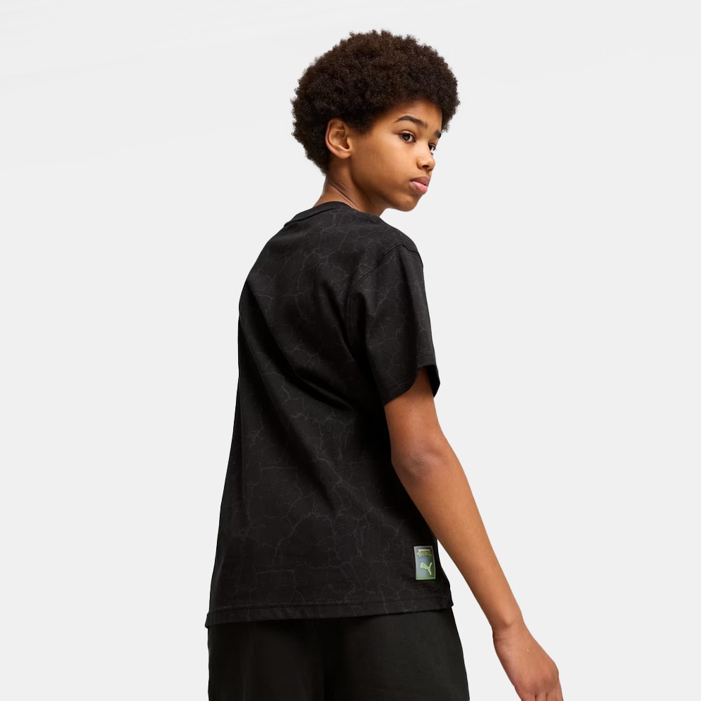 Puma X TMNT All-Over Print Essential Kids' T-Shirt