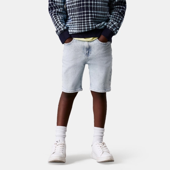 Calvin Klein Clean Sky Kids' Jean Shorts