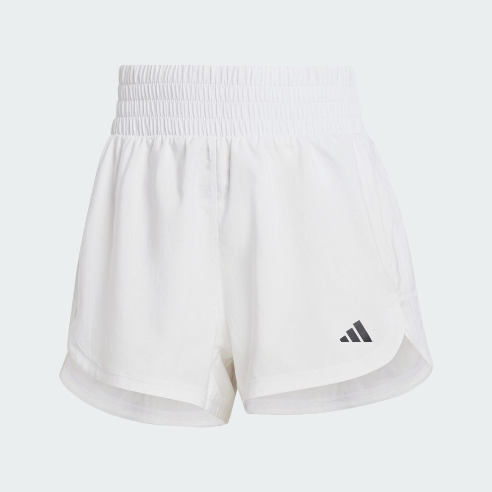 adidas Pacer Training 3-Stripes Woven High-Rise Shorts