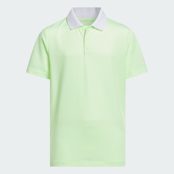 adidas Ottoman Striped Short Sleeve Polo Shirt Kids