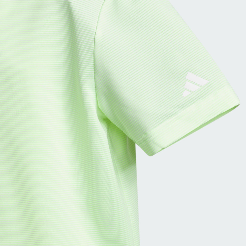 adidas Ottoman Striped Short Sleeve Polo Shirt Kids