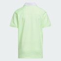 adidas Ottoman Striped Short Sleeve Polo Shirt Kids