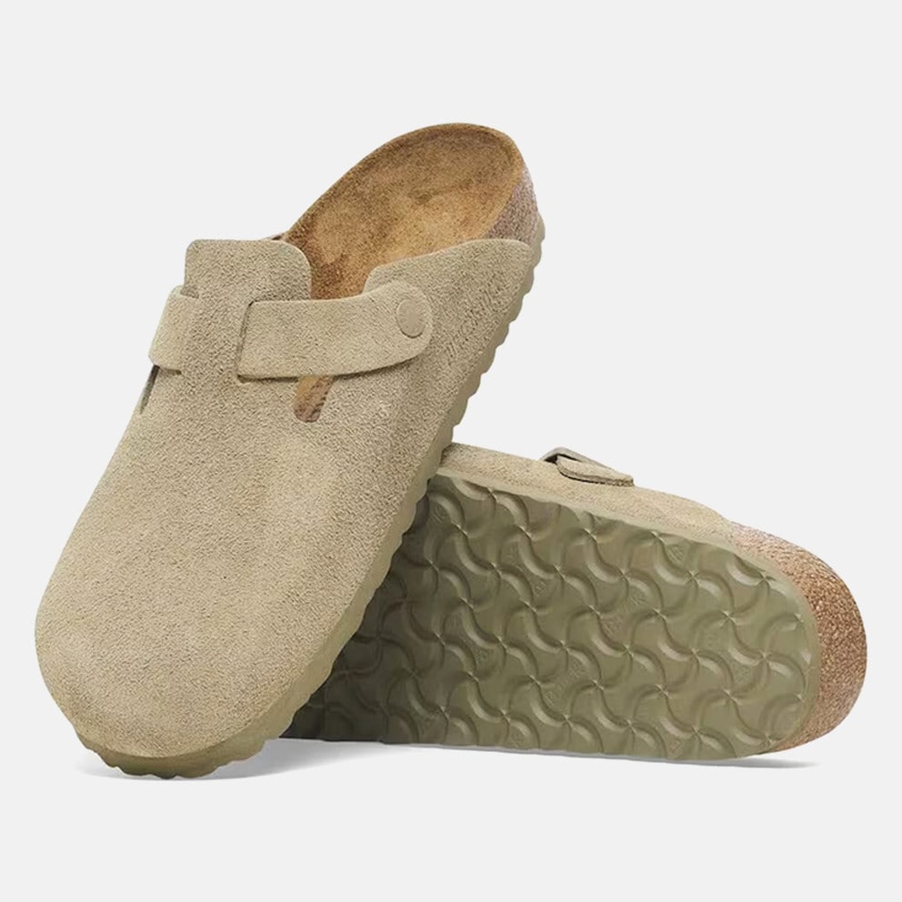 Birkenstock Boston Khaki Unisex Sandals