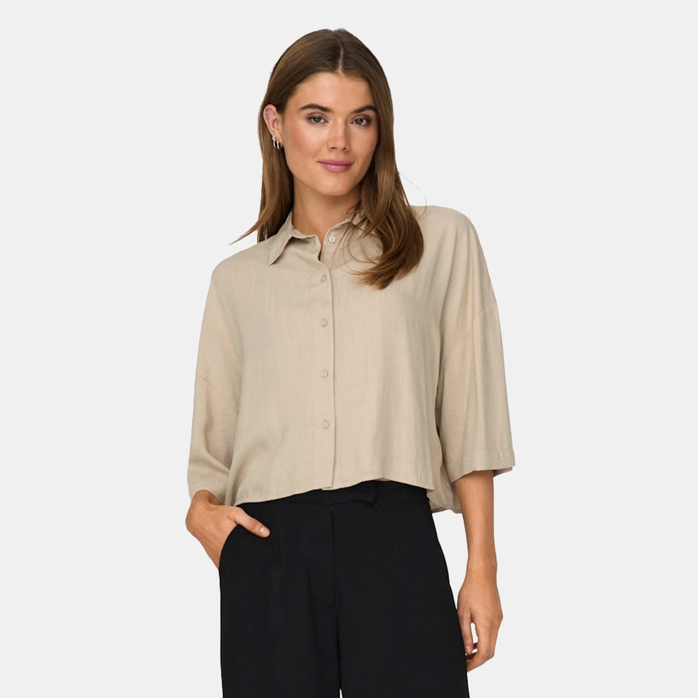 Only Onlastrid Life 2/4 Regular Fit Women's Short Sleeve Shirt
