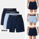 Lacoste Σετ 3 Εσωρουχων Boxer Shorts