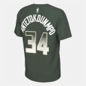 Nike Milwaukee Bucks Giannis Antetokounmpo 25 Men's T-Shirt