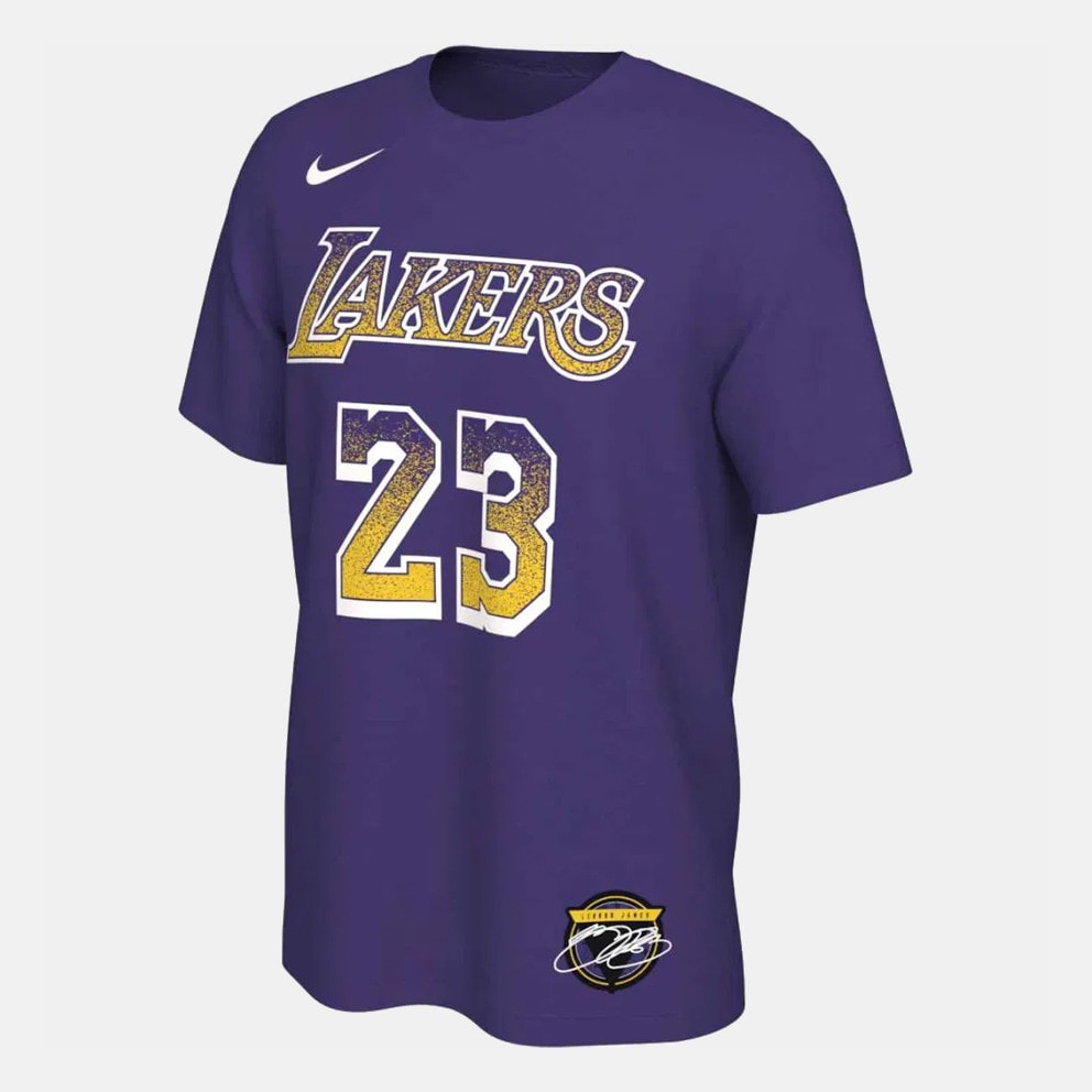 Nike NBA LeBron James Los Angeles Lakers Men's T-Shirt