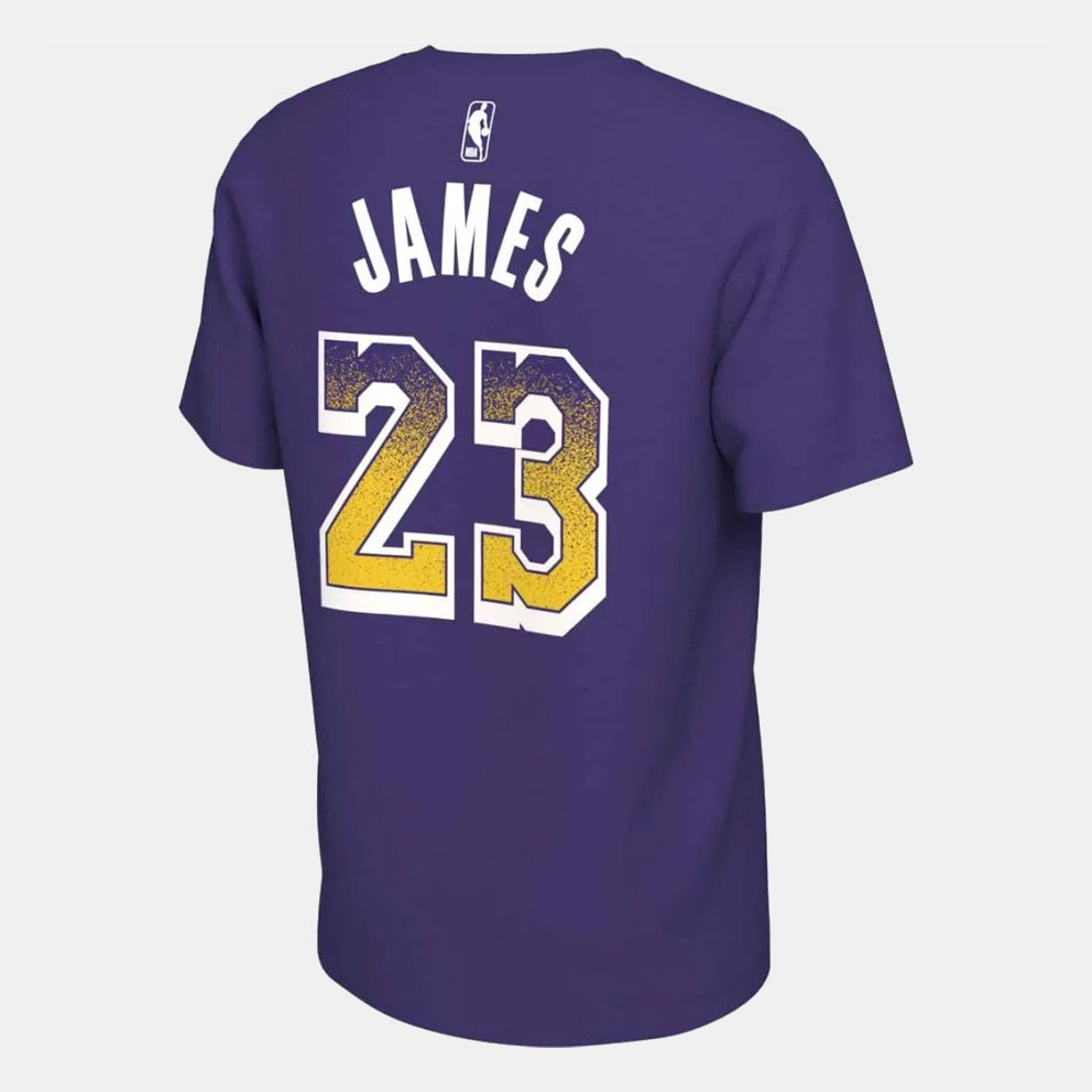 Nike NBA LeBron James Los Angeles Lakers Men's T-Shirt