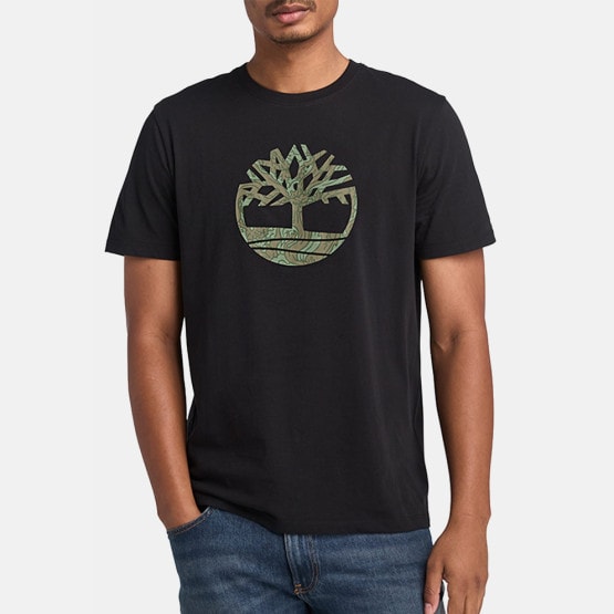Timberland Front Seasonal Stack Logo Ανδρικό T-Shirt