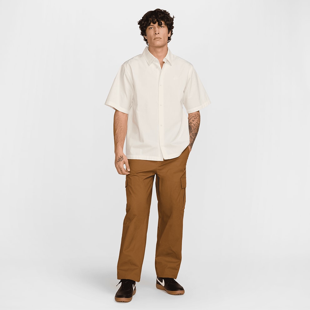 Nike Club Button-Down Ανδρικό Κοντομάνικο Πουκάμισο