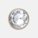 Crocs Jibbitz Gold Clear Gem