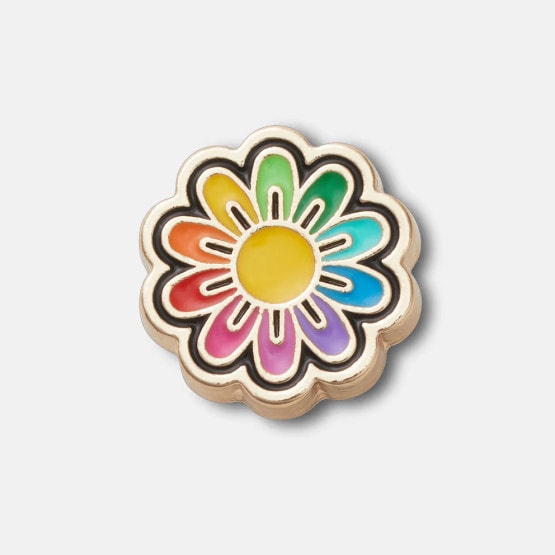 Crocs Jibbitz Festival Gold Rainbow Daisy