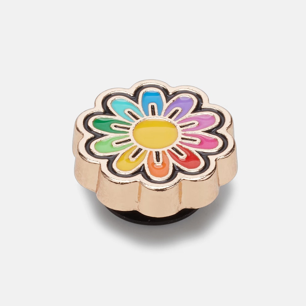 Crocs Jibbitz Festival Gold Rainbow Daisy