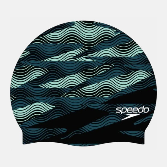 Speedo Printed Silicone Σκουφάκι Εισ.