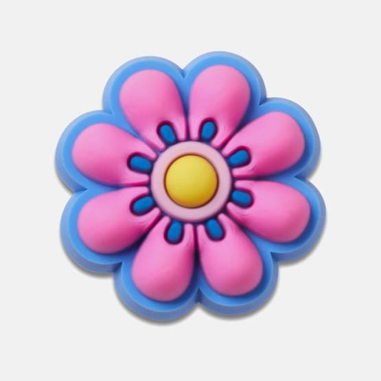 Crocs Jibbitz Tiny Pink and Yellow Flower
