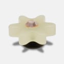 Crocs Jibbitz Tan Flower with Gem