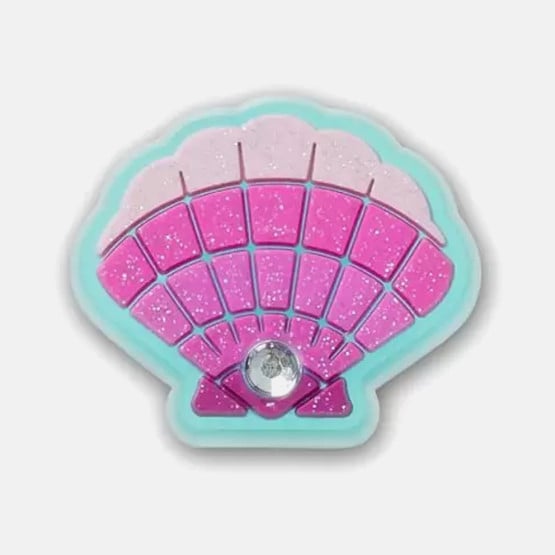 Crocs Jibbitz Pink Seashell with Gem