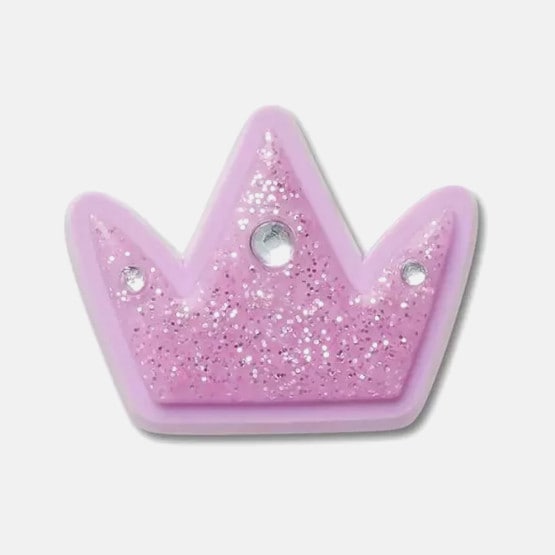 Crocs Jibbitz Tiny Purple Glitter Crown