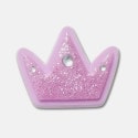 Crocs Jibbitz Tiny Purple Glitter Crown
