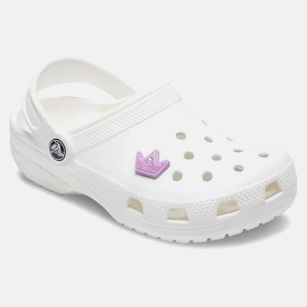 Crocs Jibbitz Tiny Purple Glitter Crown