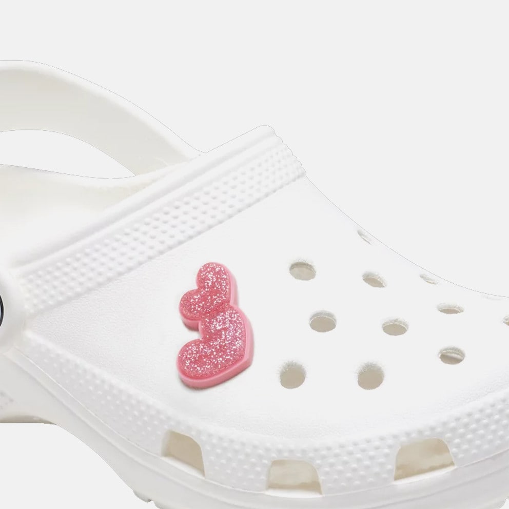 Crocs Jibbitz Glitter Heart Duo