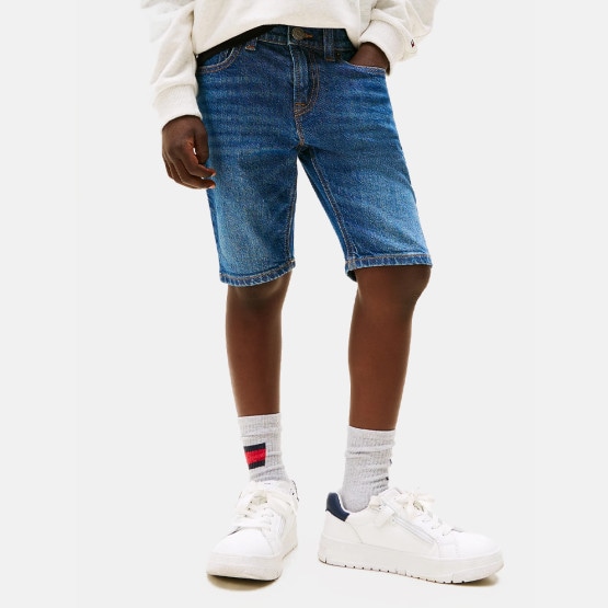 Tommy Jeans Scanton Kids' Τζιν Σορτς