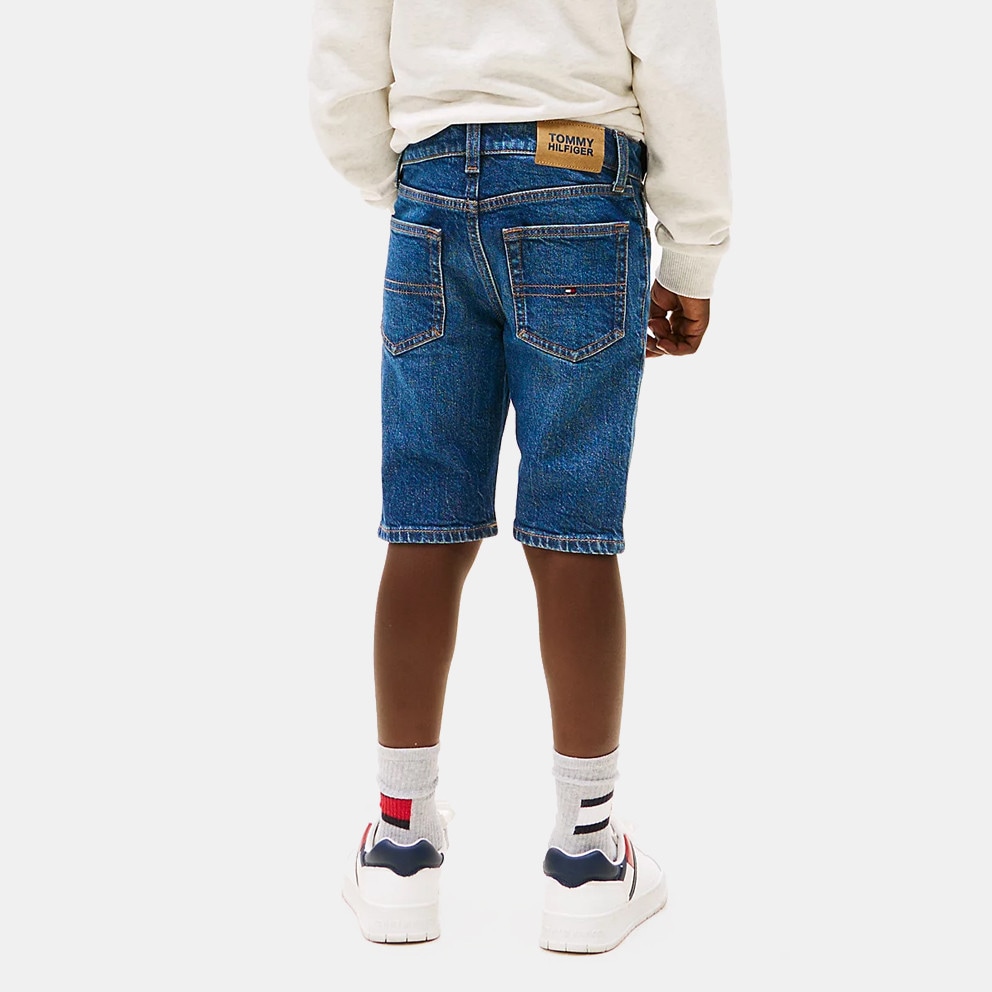 Tommy Jeans Scanton Kids' Τζιν Σορτς