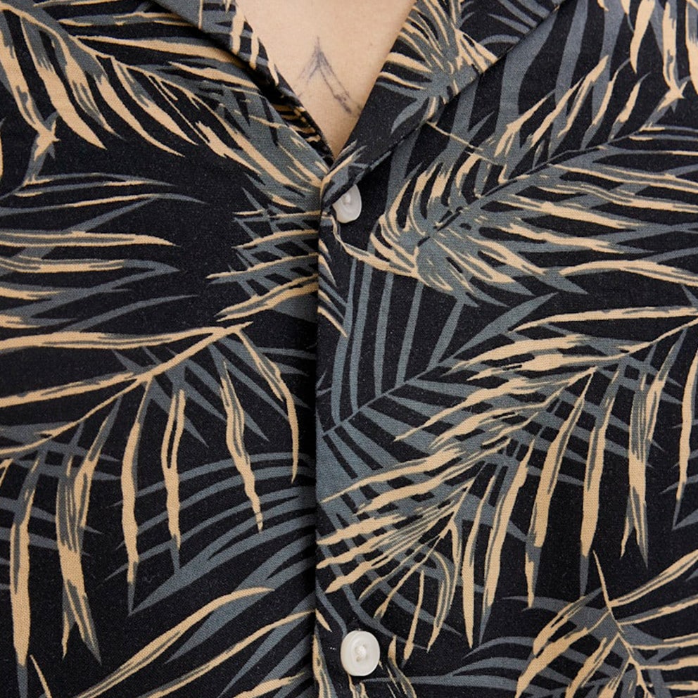 Jack & Jones Jjejeff Tropical Ανδρικό Κοντομάνικο Πουκάμισο