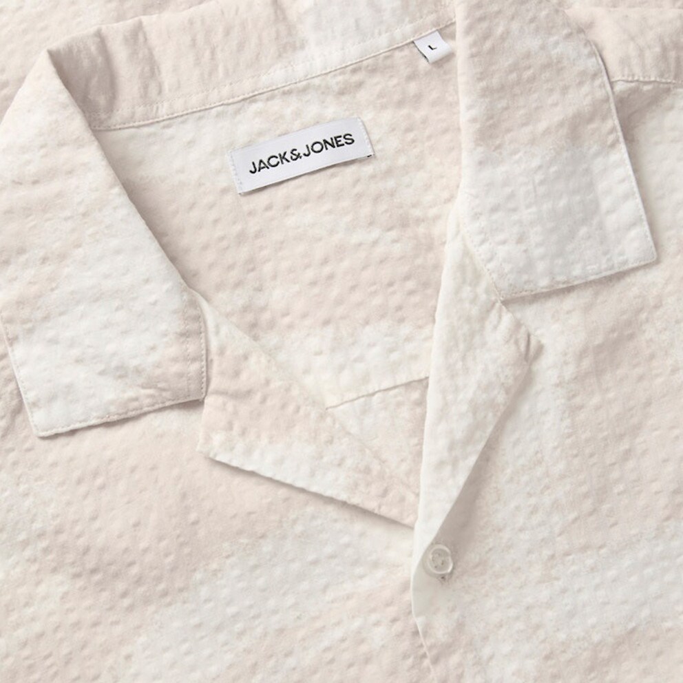 Jack & Jones Jjalberto Seersucker Resort Men's Short Sleeve Shirt