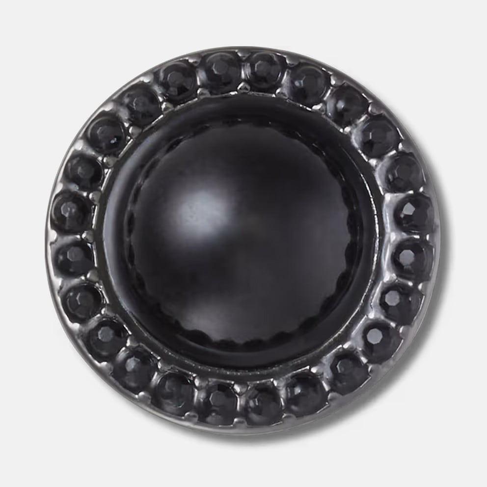 Crocs Jibbitz Black Dome with Gems