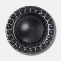 Crocs Jibbitz Black Dome with Gems