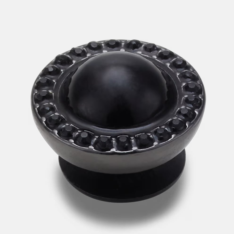 Crocs Jibbitz Black Dome with Gems