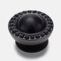 Crocs Jibbitz Black Dome with Gems