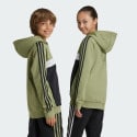 adidas sportswear Tiberio 3-Stripes Colorblock Fleece Hoodie Kids