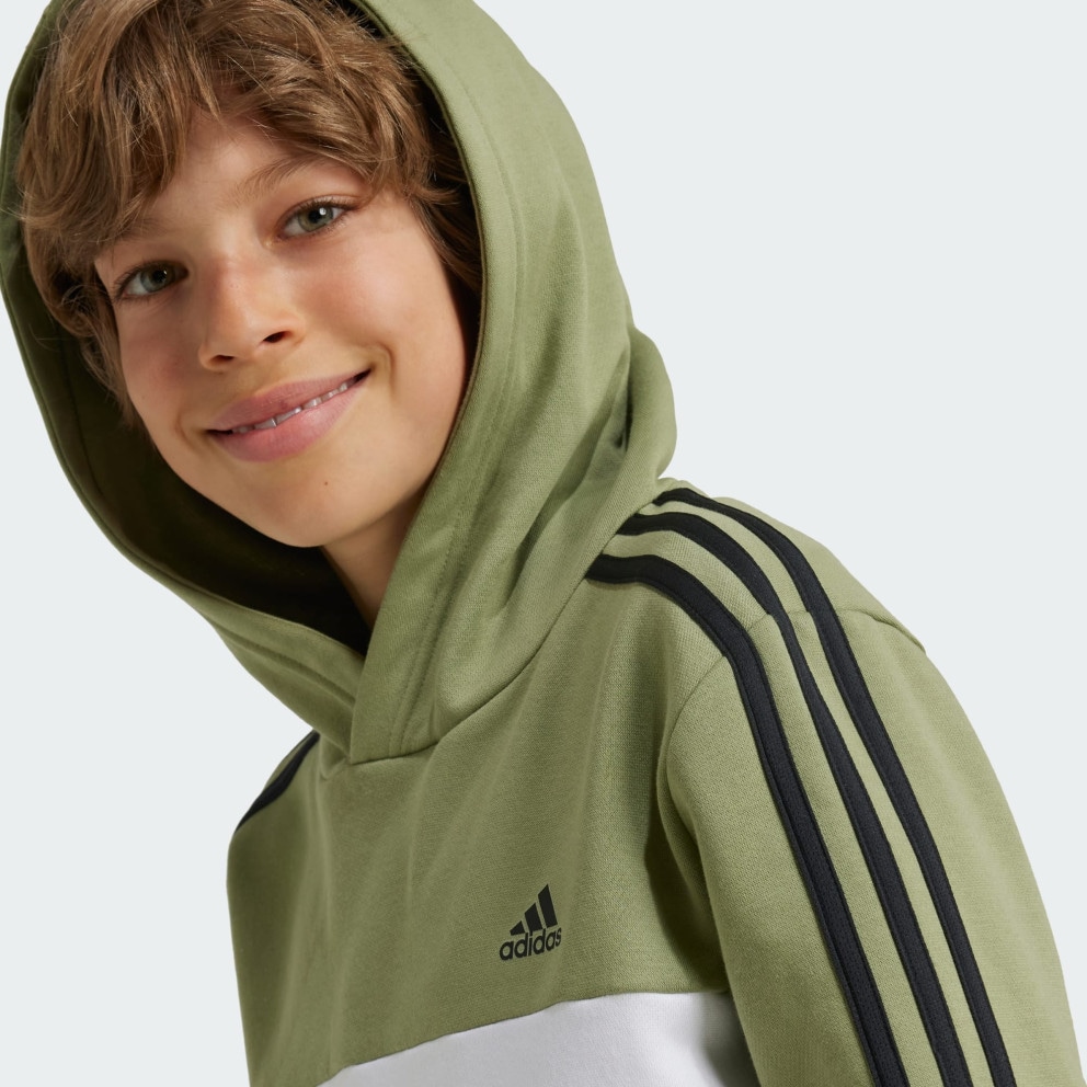adidas sportswear Tiberio 3-Stripes Colorblock Fleece Hoodie Kids