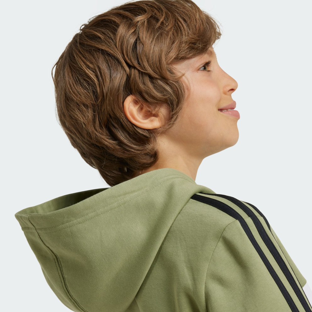 adidas sportswear Tiberio 3-Stripes Colorblock Fleece Hoodie Kids