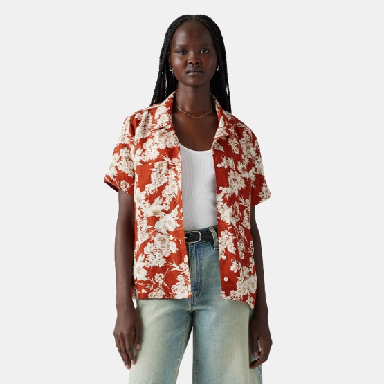 Levi's Sonny Linen Blend Camp Γυναικείο Κοντομάνικο Πουκάμισο