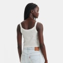 Levi's Essential Sporty Rib Γυναικείο Αμάνικο  T-Shirt