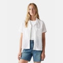 Levi's Sonny Linen Blend Camp Women's Short Sleeved Shirt