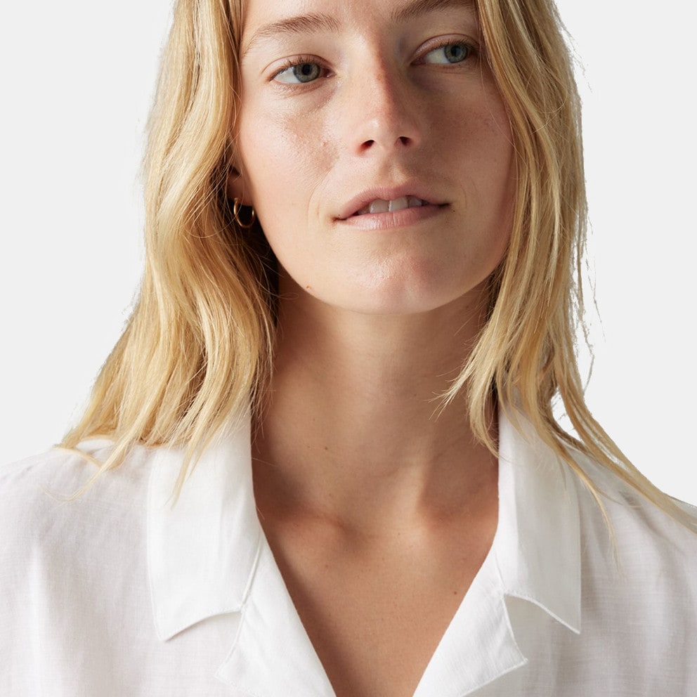 Levi's Sonny Linen Blend Camp Women's Short Sleeved Shirt
