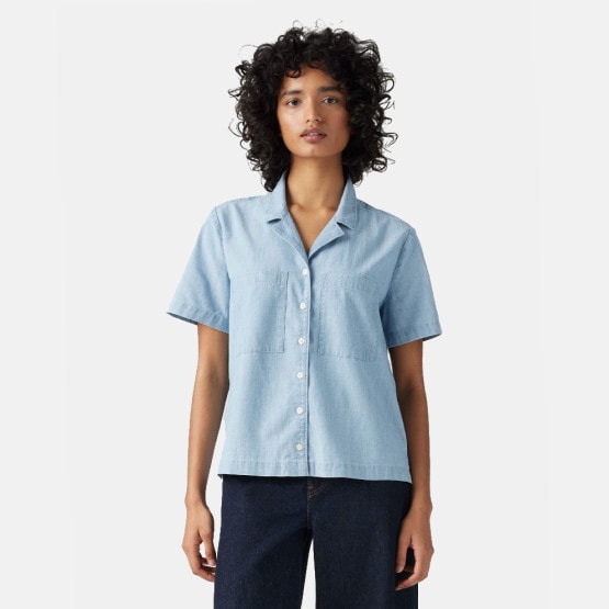 Levi's Sonny Linen Blend Camp Γυναικείο Κοντομάνικο Πουκάμισο