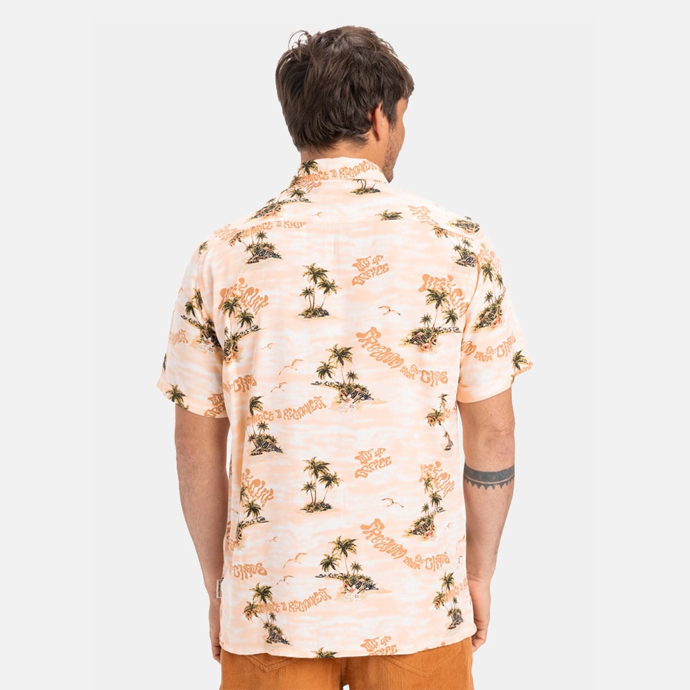 Quiksilver Safe Paradise Ss Πουκαμισο Ανδρικο