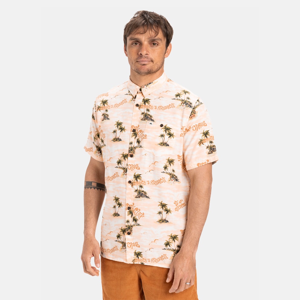 Quiksilver Safe Paradise Ss Πουκαμισο Ανδρικο