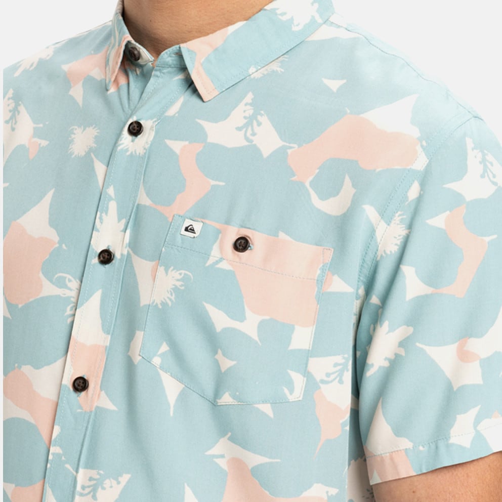 Quiksilver Safe Paradise Ss Πουκαμισο Ανδρικο