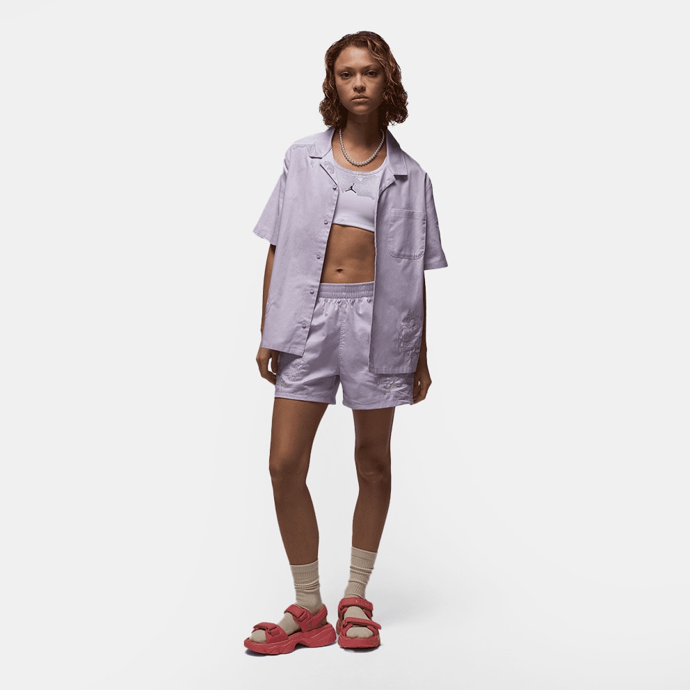 Jordan W J Woven Short Rose