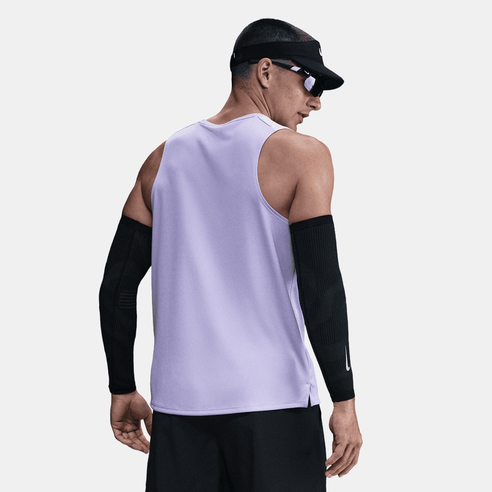 Nike Miler Dri-Fit Ανδρικό Αμάνικο T-Shirt
