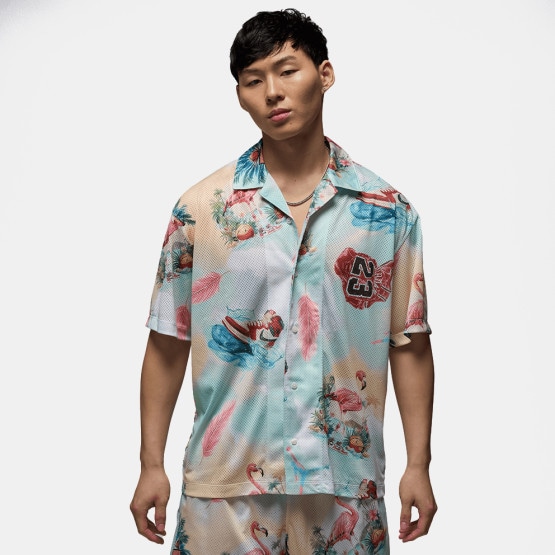 Jordan Essentials Printed Camp Top Men's Short Sleeved Shirt