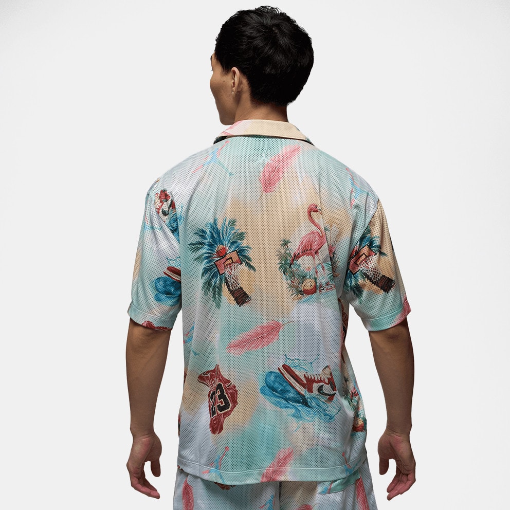 Jordan Essentials Printed Camp Top Men's Short Sleeved Shirt